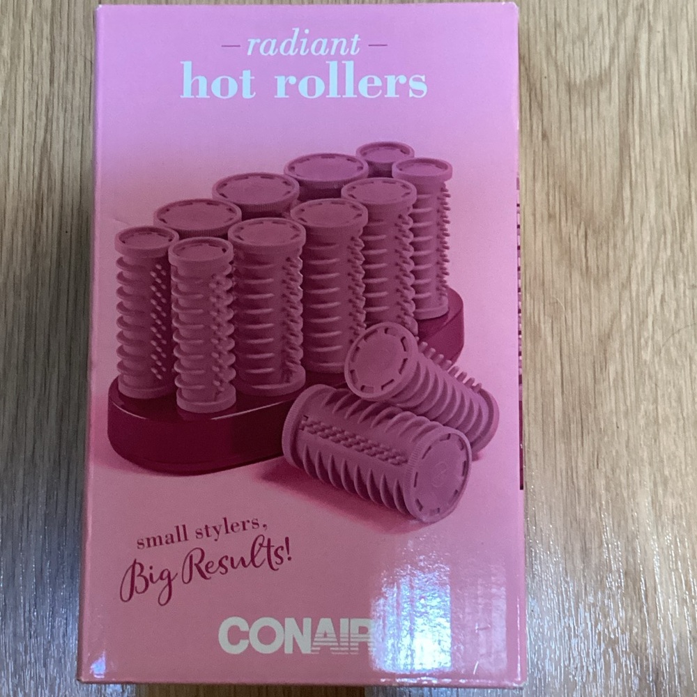 Conair Radiant Hot Rollers in Pink